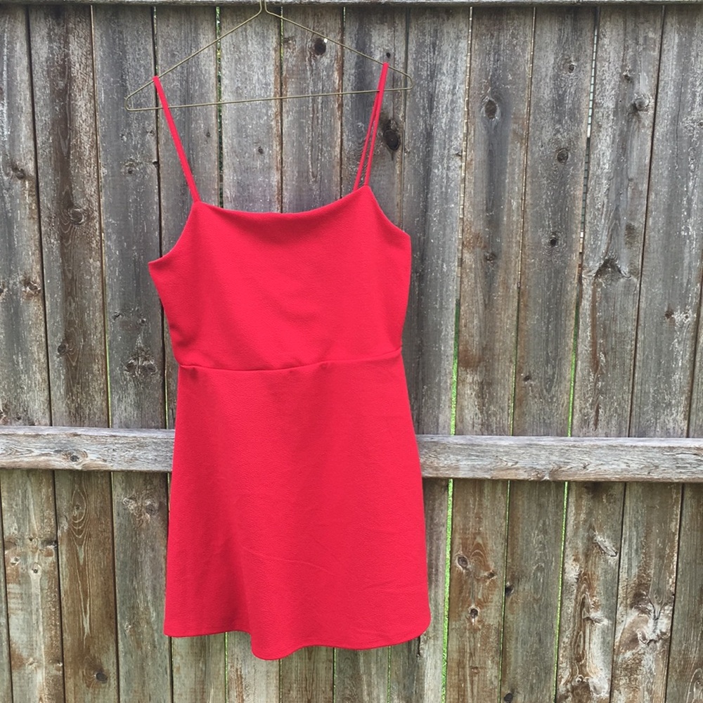 Red fancy dress